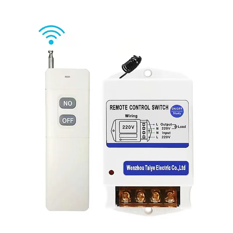 220V Remote Control Switch Water Pump Wireless Industrial Intelligent High Power Household 1km 3km 5km