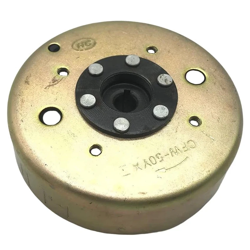 Magneto Rotor Flywheel 8 Poles For GY6 50 CC Baccio Baotian Benzhou Baja Falcon Icebear Kreidler Linhai MSK Pantera Metropolis