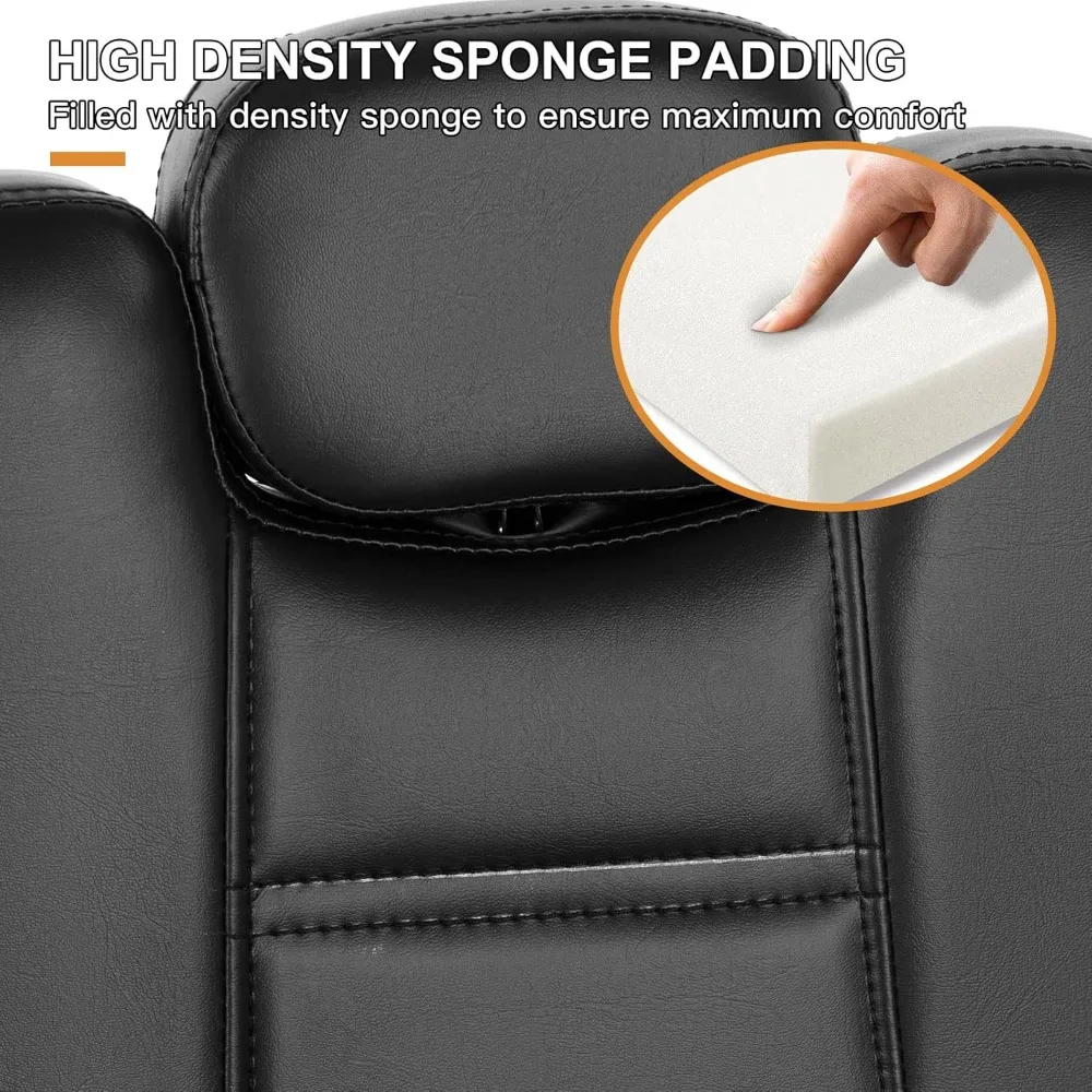 예술가 손 이발사 의자, 헤비 듀티 유압 리클라이닝 살롱 의자 스파 가구 샴푸 리클라이닝 엑스트라 와이드 시트