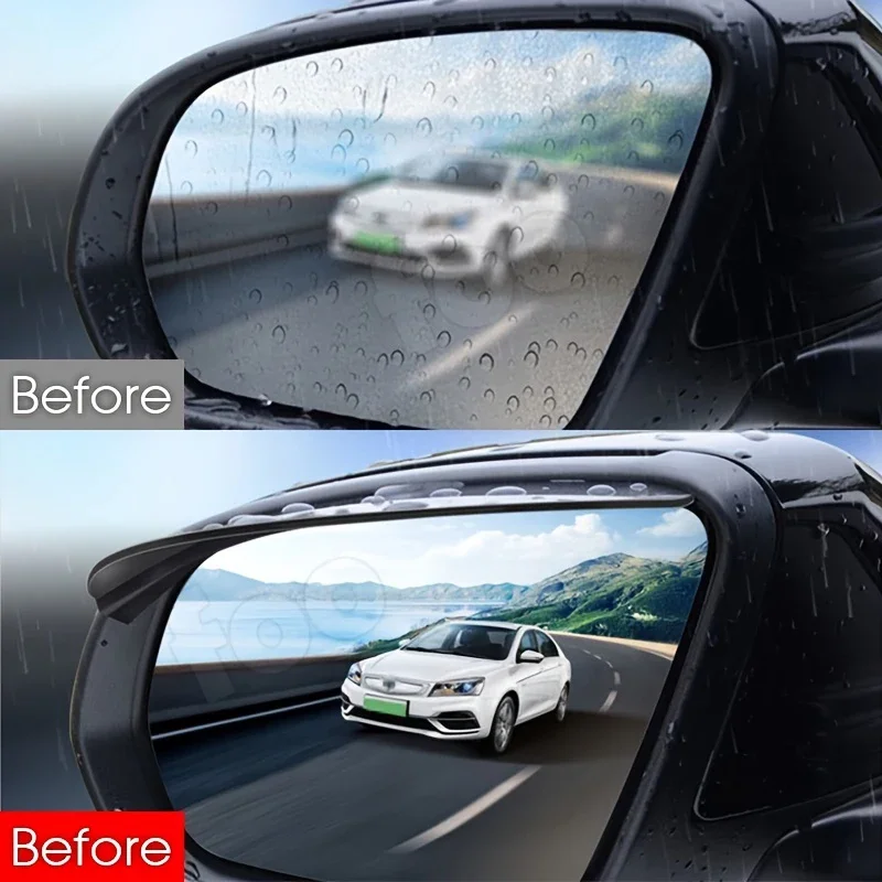 مقاوم للماء مرآة الرؤية الخلفية غطاء للمطر لسيارة غطاء مرآة لسيتروين C1 C3 C4 C5 C6 2CV VTS بيكاسو الصليب الصبار C4L DS3 DS4 DS5 #4