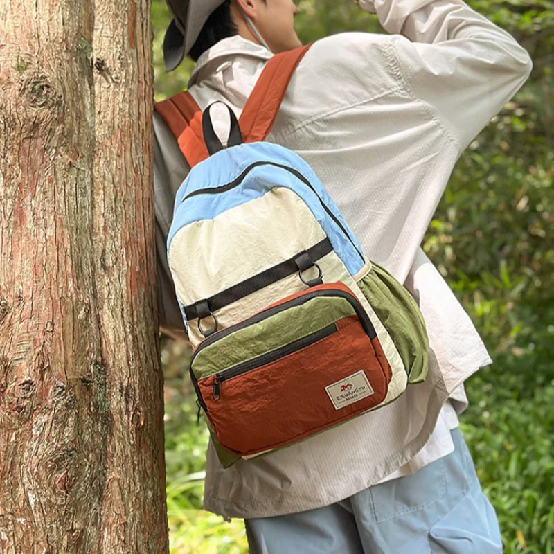 

​2025 Unisex Large Laptop Backpack Waterproof College School Bag with USB Charging Port, Travel Hiking Backpack for Men & Women​