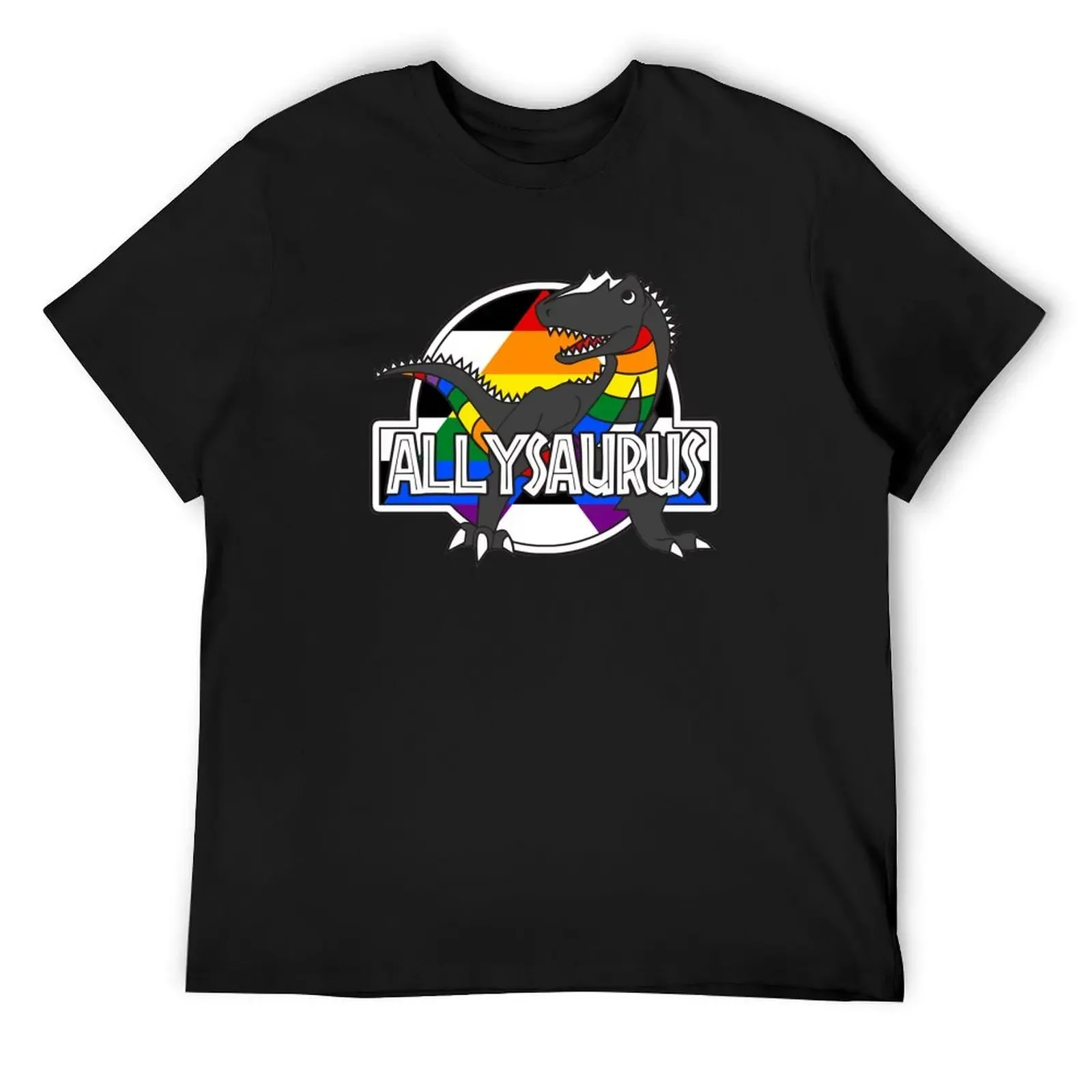 Allysaurus The Allosaurus Ally Pridosaur T-Shirt vintage graphic tee vintage shirts men