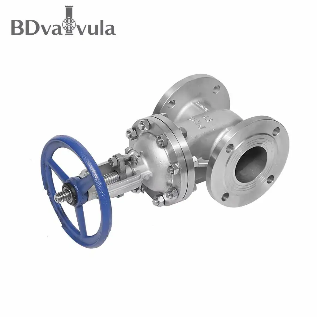 Manual 4 Inch Water Gate Valve Marine Flange Stainless Steel 304 316L GOST Standard Rising Stem Industrial Hard Seated
