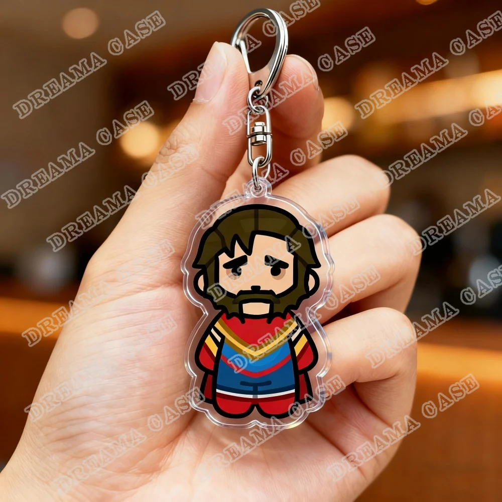 DISPATCH Z-Team الكرتون تشيبي المفاتيح الاكسسوارات حقيبة Charms Keyrings مجوهرات المشجعين الأصدقاء لعبة عشاق الهدايا #3