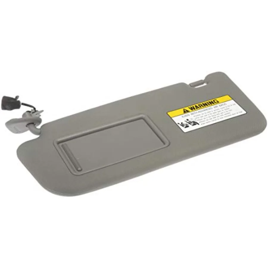 

74211 Driver Side Sun Visor Compatible with Select Hyundai Models Atlas Gray