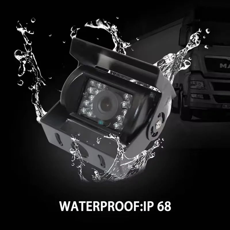 AHD 1080P トラック用MDVRシステム、ナイトビジョン、4G、GPS、WiFi、防水カメラ搭載、SD/HDD録画対応、車両監視用