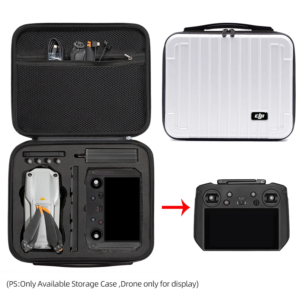 Carrying Case for DJI Air 2S Storage Bag Waterproof Explosion-proof Hard Box Travel Handbag for Mavic Air 2 Drone Accessories