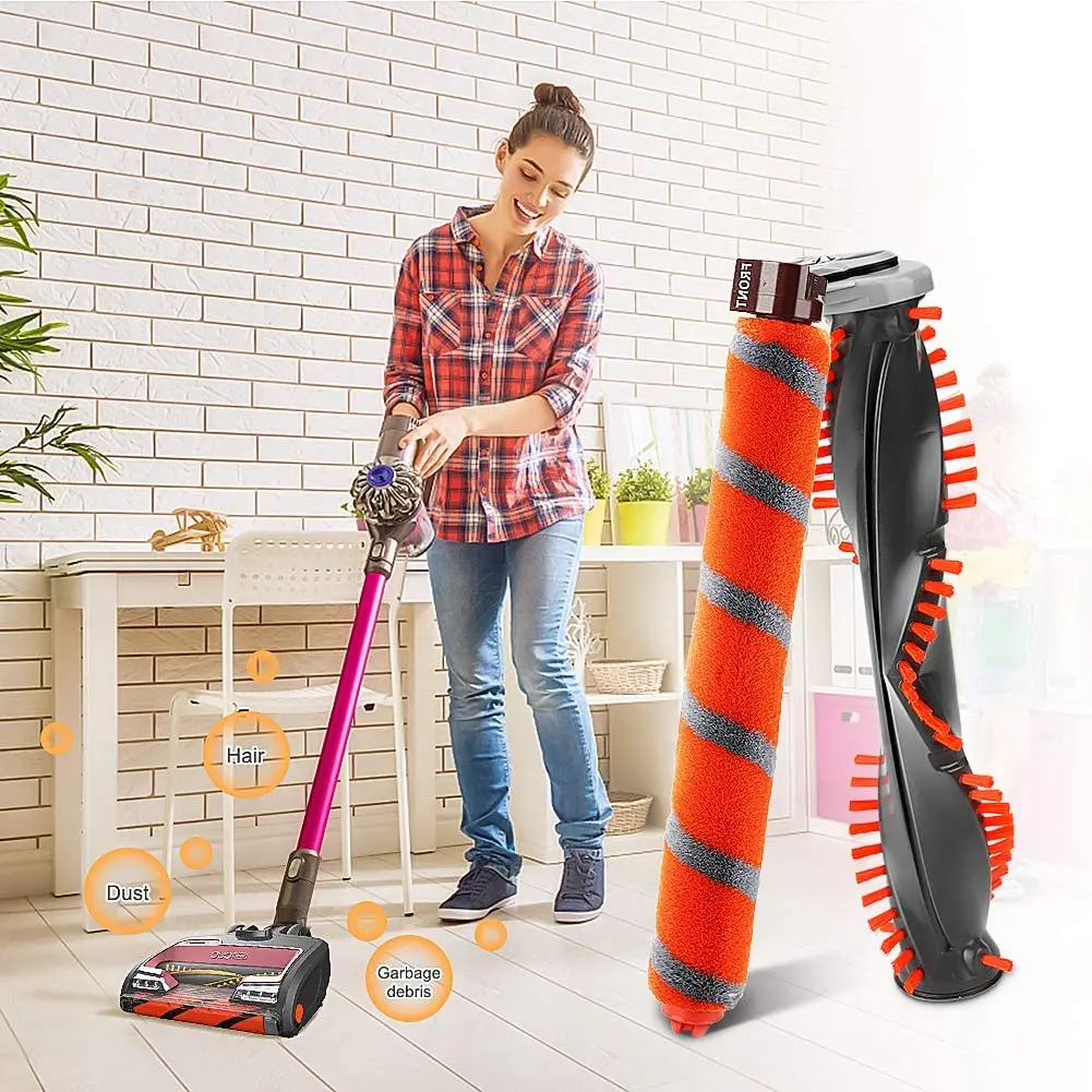 ABHU Vacuum Roller Brush Replacement For Shark Duo Clean NV800 NV800W NV801 NV801Q NV803 UV810 HV380 HV381 HV382 HV384 Parts
