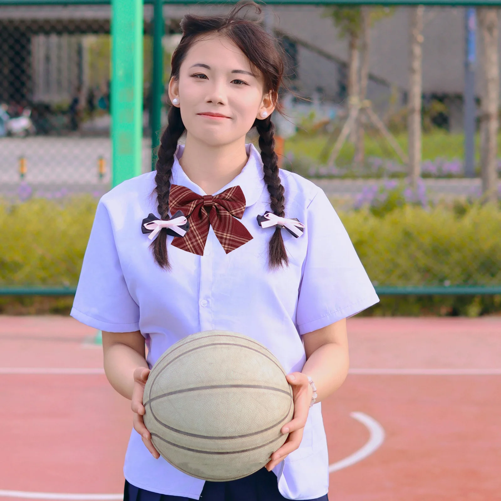 2 stuks vlinderdas Japanse schooluniform mode Koreaanse kleding vrouwen meisjes matrozenkostuum katoenen kleding vrouw