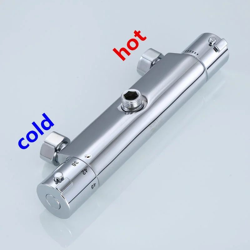 

Thermostatic Shower Faucet Bathroom Thermostatic Mixer Tap Hot And Cold Bathroom Mixer Mixing Bathtub Faucet