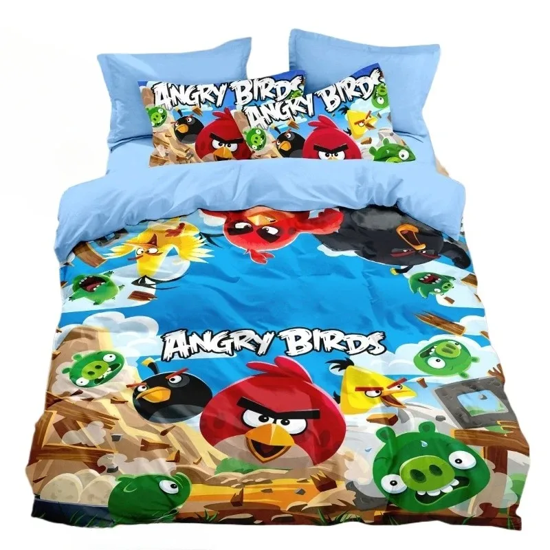 housse-de-coussin-de-dessin-anime-a-angry-birds-taie-d'oreiller-housse-de-couette-decoration-de-la-maison-personnalisee
