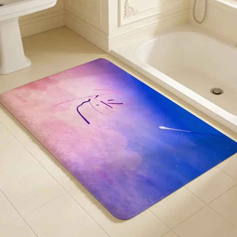 R-Revenged Love Movie Floor Mat Rectangle Anti-slip Home Soft Badmat Front Door Indoor Outdoor Mat Hotel Decor Mat
