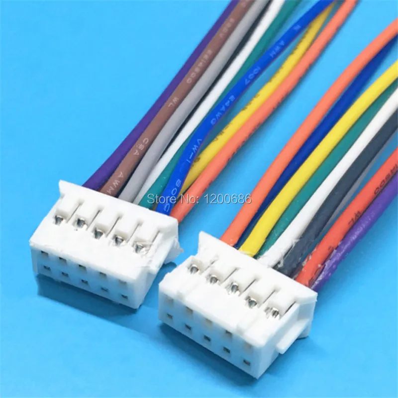 

26AWG 300MM PHD2.0 JST 2.0mm Pitch PHD PHDR-10VS 10 PIN Connector Wire Harness 2.0MM pitch 300MM double head customization made