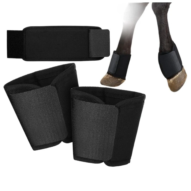 

Heavy Duty Oxford Horse Hoof Boots Durable Protection for Horse Riding Accessories Wear-Resistant Equestrian Hoof Protection