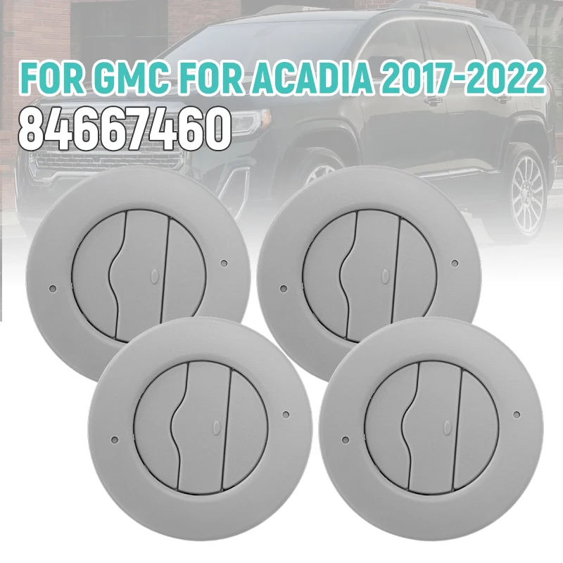

84667460 Roof Headliner Auxilary A/C Vent Outlet For GMC Acadia 2017 2018 2019 2020 2021 2022 Ash Grey Replacement Accessories