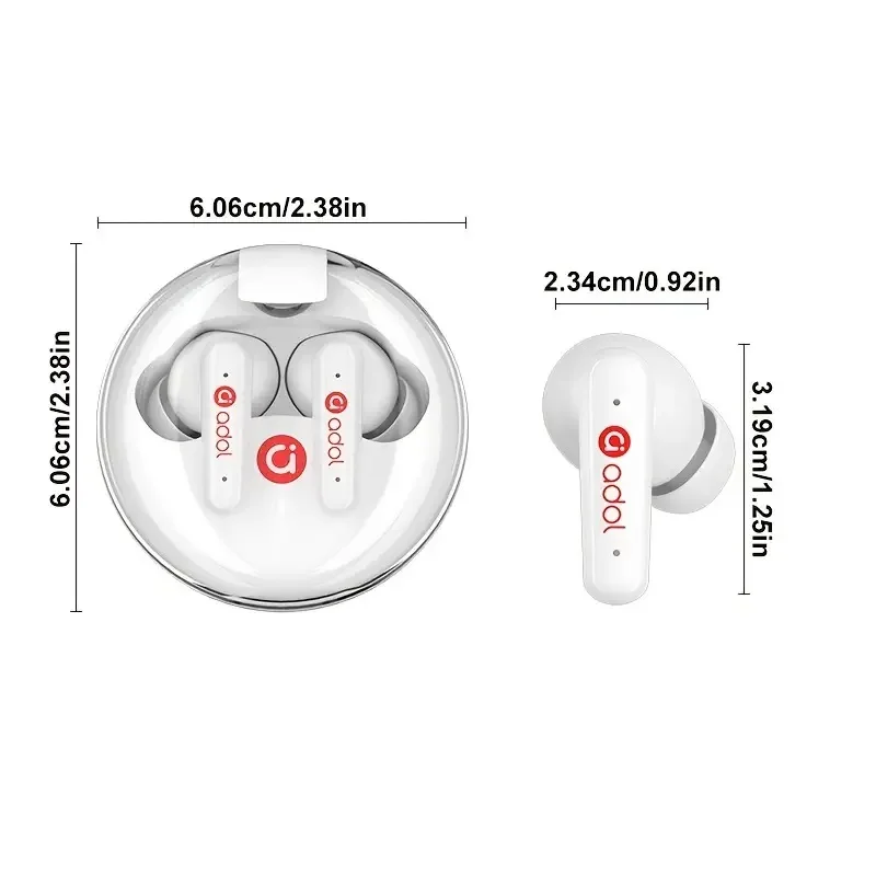 ASUS MM TWS Earphones Wireless 5.3 Earbuds Noise Reduction HD Call Headphones In Ear Gaming Sport Headset image 5