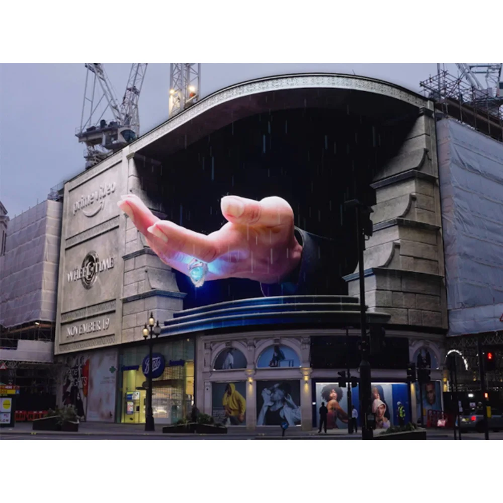 Canbest Ecran Naked Eye 3D Video Wall Panel Led Screen Digital Billboard Advertising Outdoor Pantalla Led Exterior Billboard