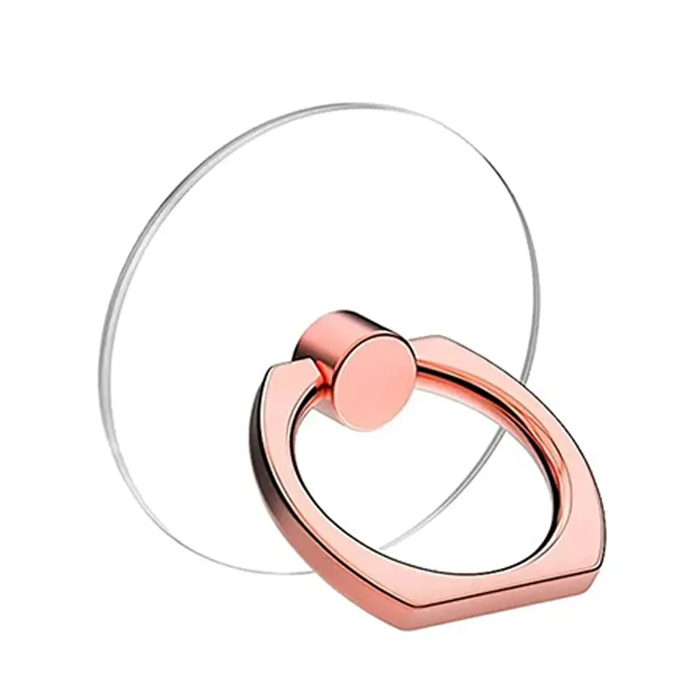 Transparenter Handy-Ringhalter Ständer 360° ° 360-Grad-Drehung Transparenter Fingergriff-Ständer Kompatibel mit iPhone Xiaomi für Handyhülle