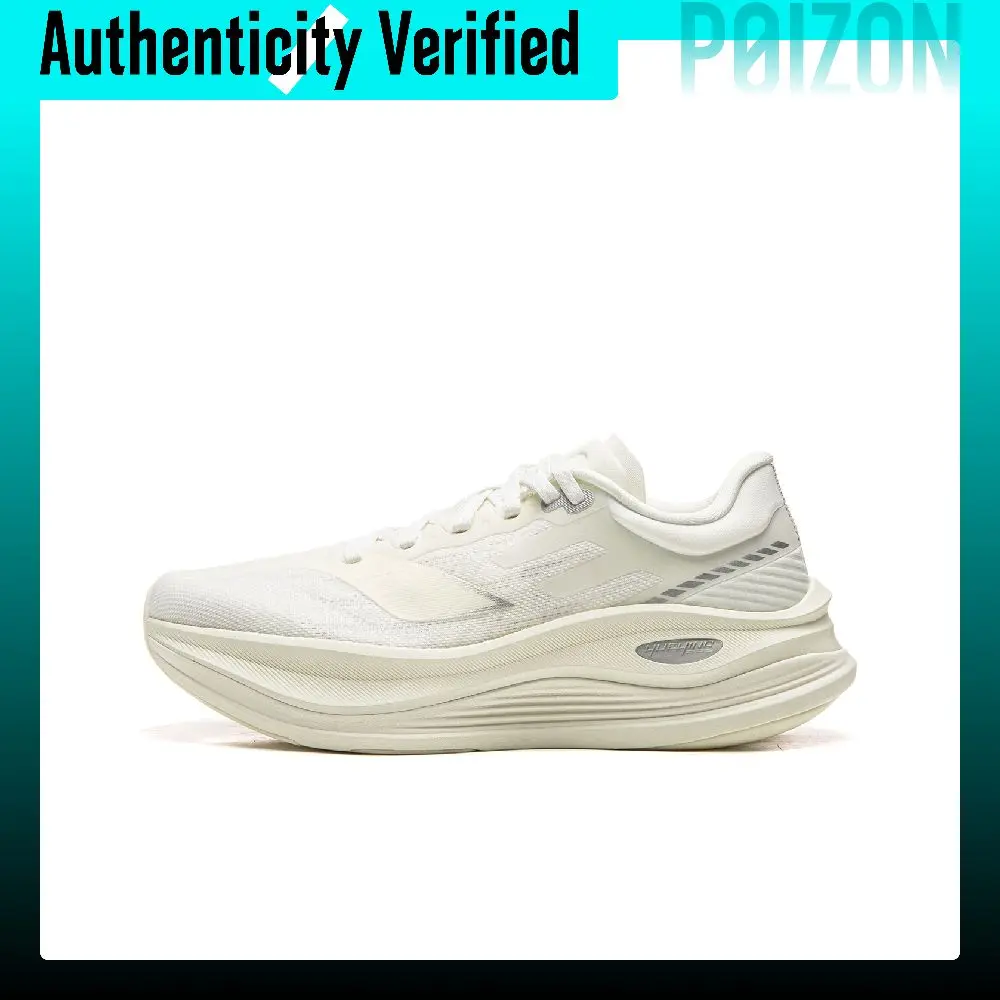Li Ning Yueying 5 Pro Cushioning Abrasion Resistant Breathable Low top Casual Running Shoes Women's White ARHW002-13
