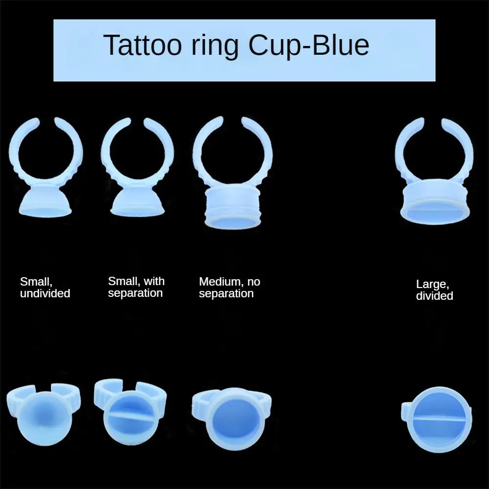 Paletten kleber Tablett Tattoo Farbe Schüssel Art Pfropfen Wimpern Stickerei Ring Tasse Tattoo Farbe