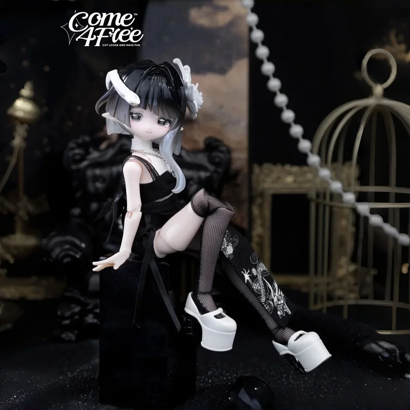 Caja ciega Come4free Minty V2 Ocean Gem Series 1/8 Bjd, edición limitada, tarjeta colgante, bonito adorno de figura de acción, regalo