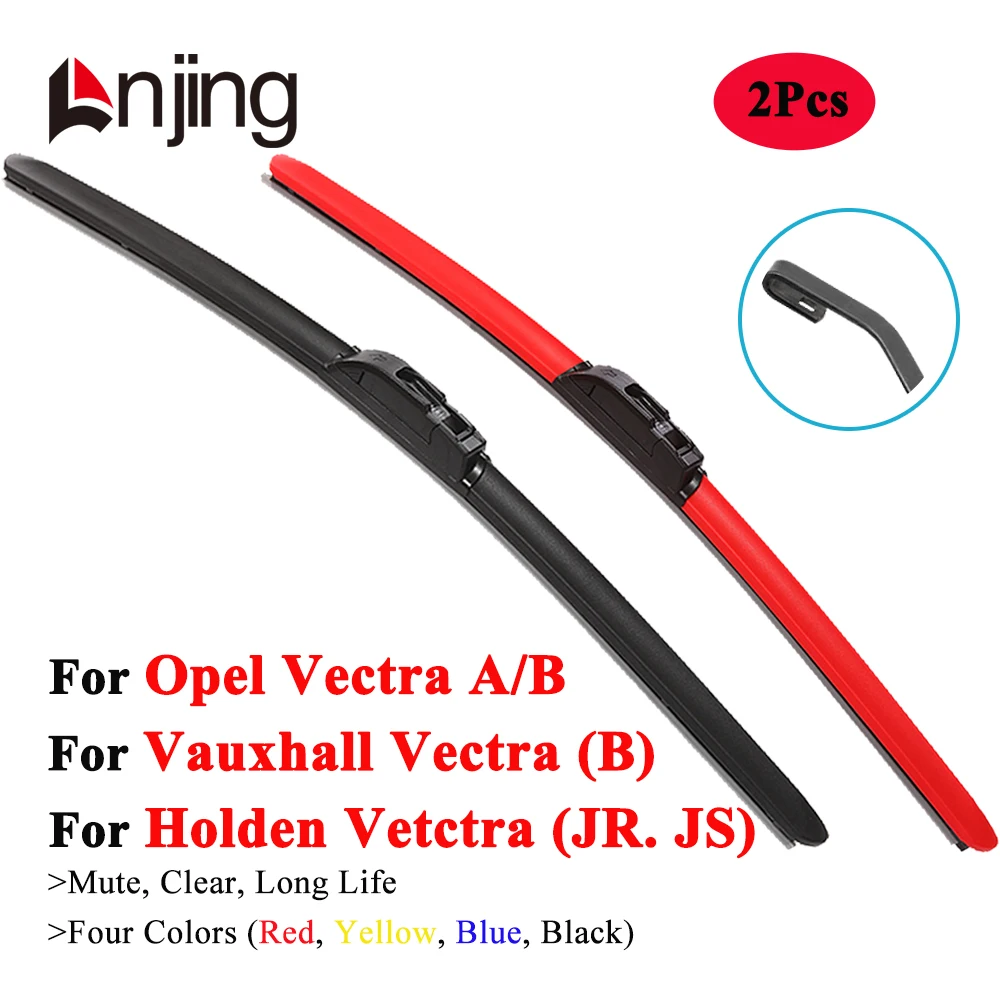 

LNJING Colorful Car Windshield Wiper Blade For Opel Vauxhall Chevrolet Holden Vectra A B 1988 1995 1999 2000 2001 2002 2003 2004