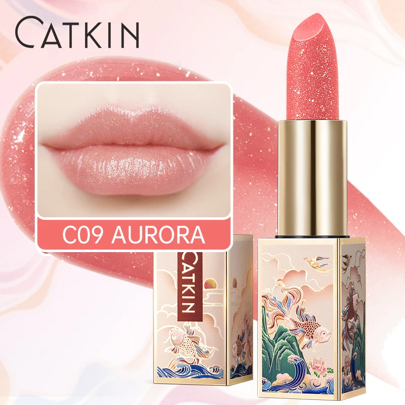 CATKIN SPARKLING LIP BALM MOONLIGHT COLOR-CHANGING LIP STICK - NEW SERIES image 3