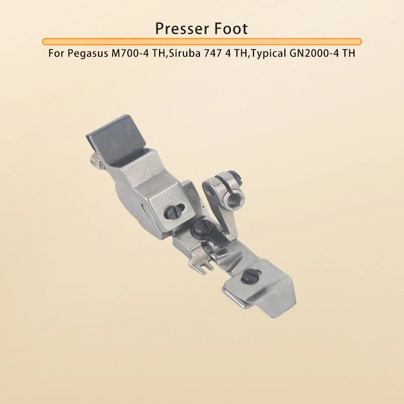 Pés elásticos ajustáveis para máquina overlock EX3200,EX5200,SIRUBA 700K,JACK 798,988,JUKI,MO2500,MO6700,GN2000-4,Yamato