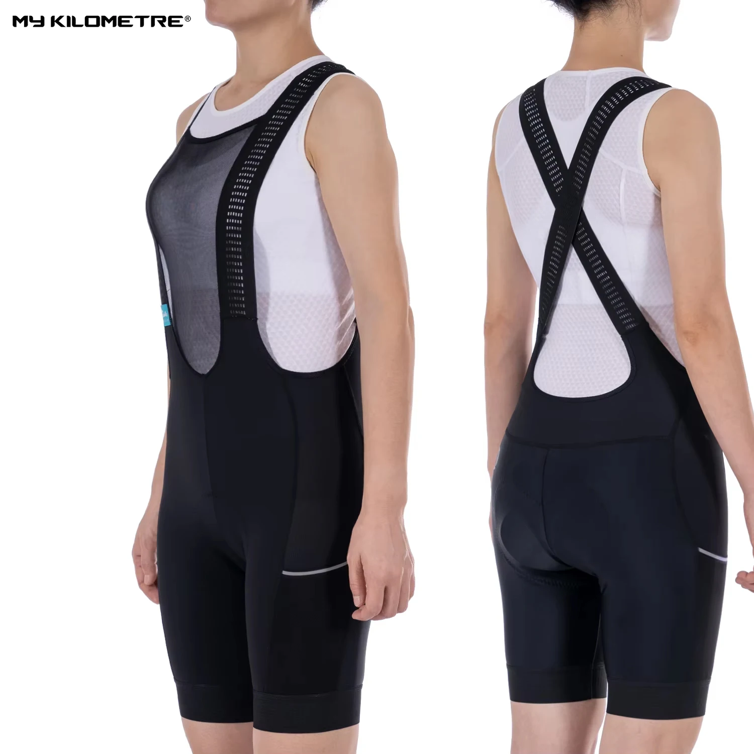 

Женские велосипедные шорты с подкладкой - MY KILOMETRE, удобные велосипедные шорты для женщин, размер M