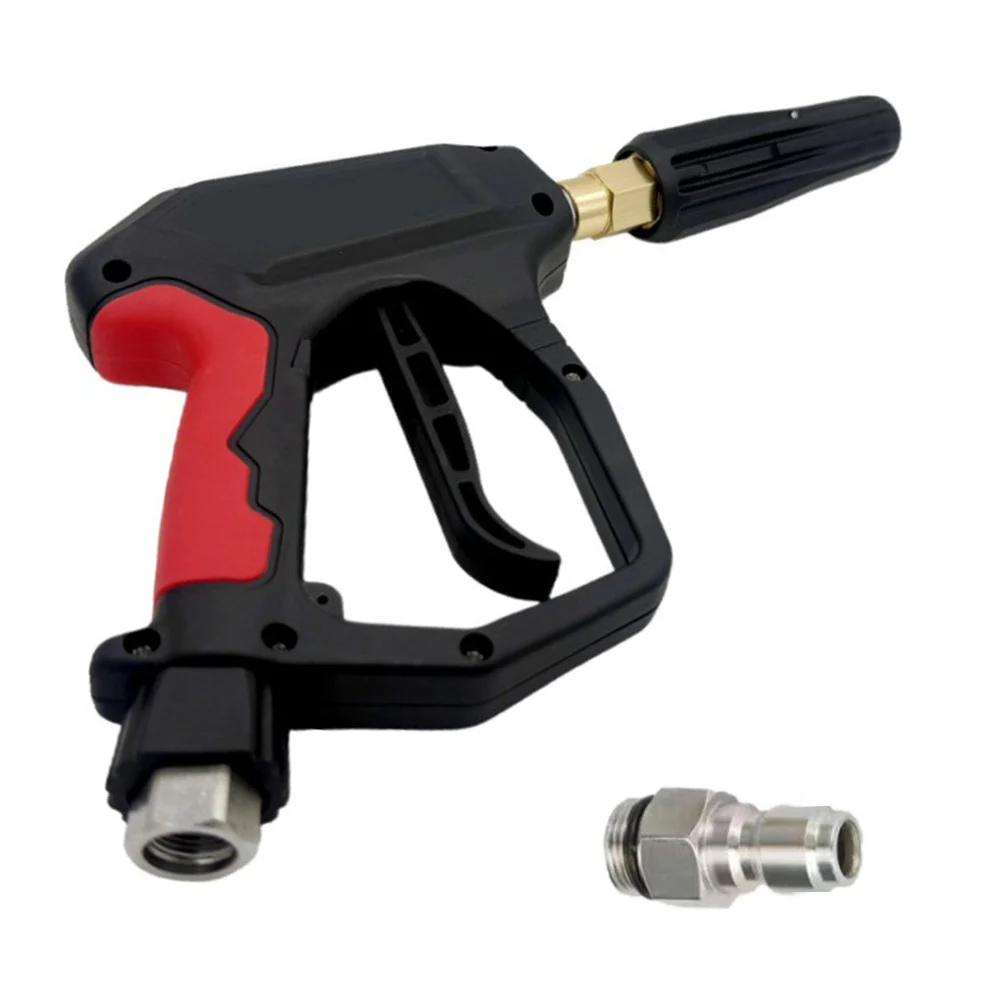 Car Wash Foam Pistol with For 304 Stainless Steel and Shockproof Handle Featuring for antikink Hose Connector Car