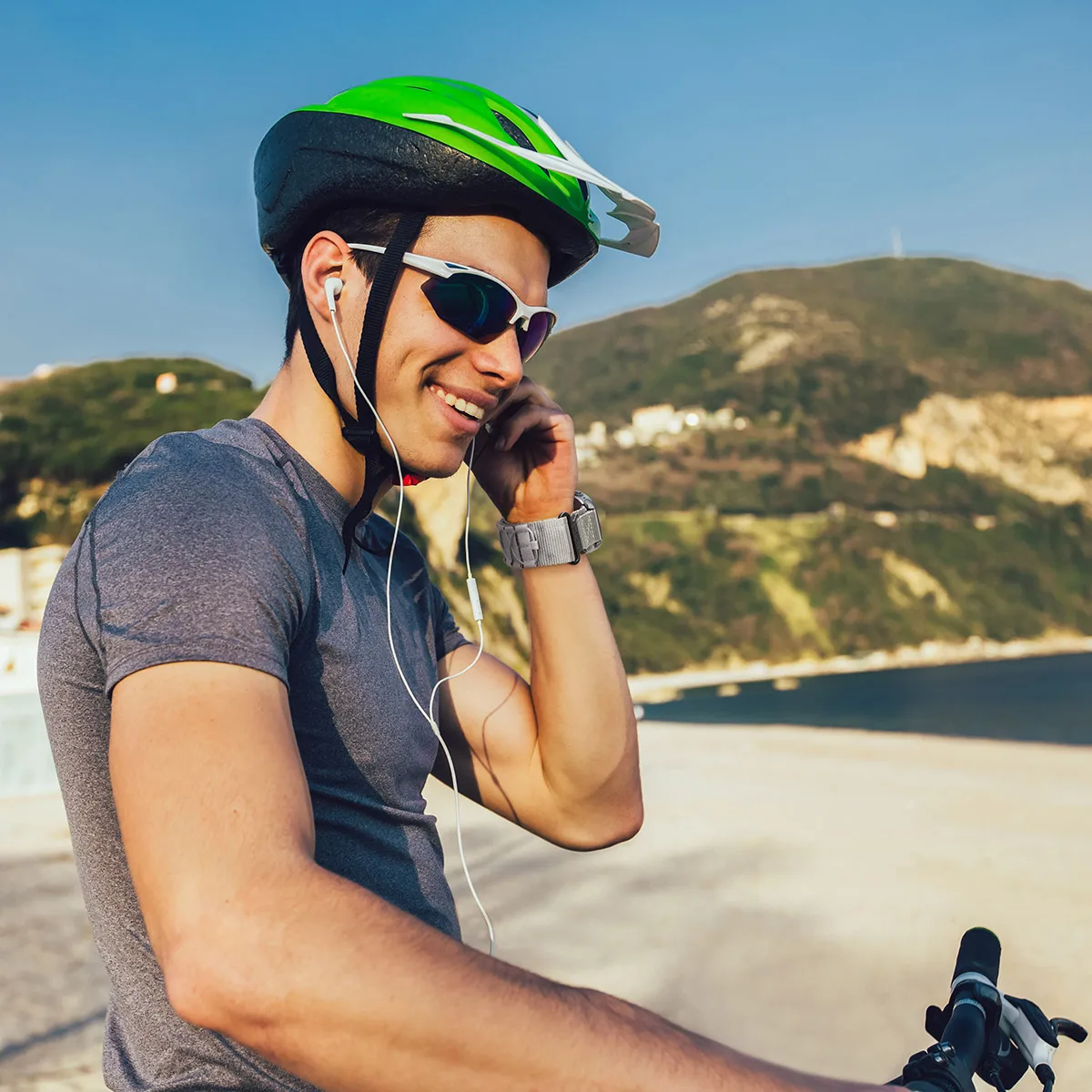 سوار مضفر متوافق مع ساعة سامسونج جالاكسي الترا 47 ملم (طراز 2024/2025) سوار بديل، حزام حلقة من النايلون للرجال #5