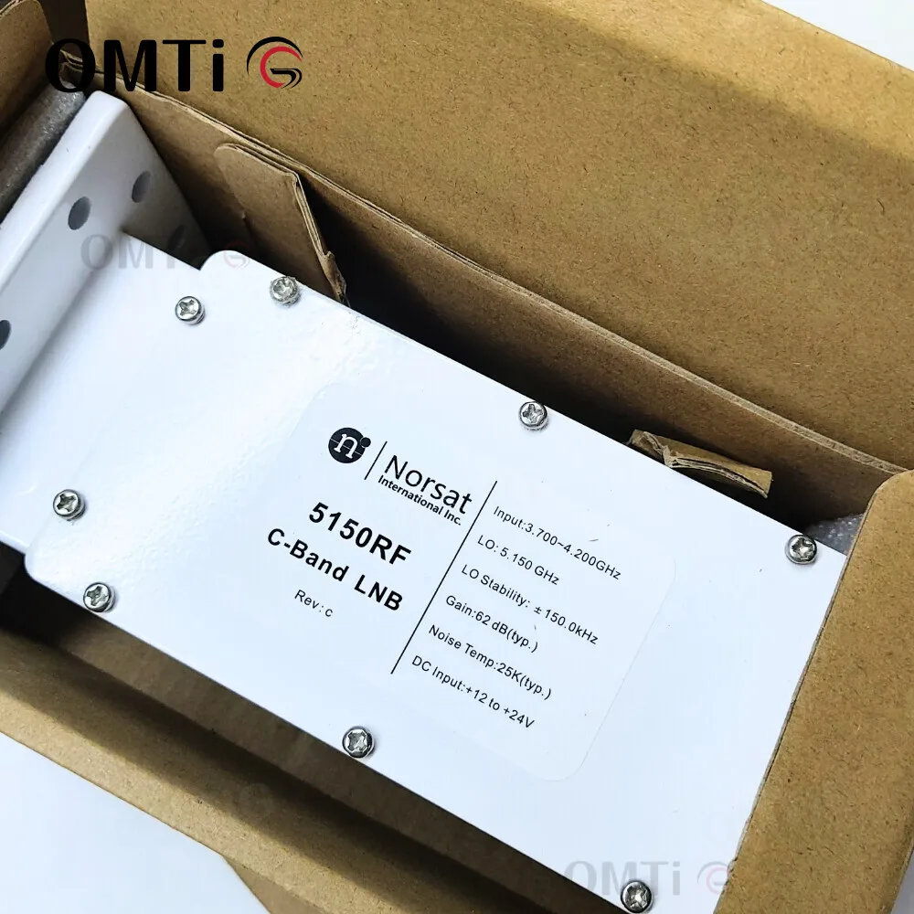 OMTiG Digital Ready Norsat 5150RF C Band Single Polarity LNB With Input 3.7-4.2Ghz