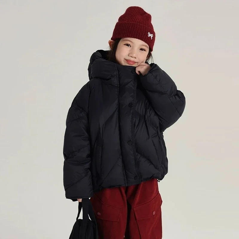 

Girls' Cotton Jackets 2025 New Fashion Warm Children's Winter Clothing Cute Kids Thick Outerwear RM124
