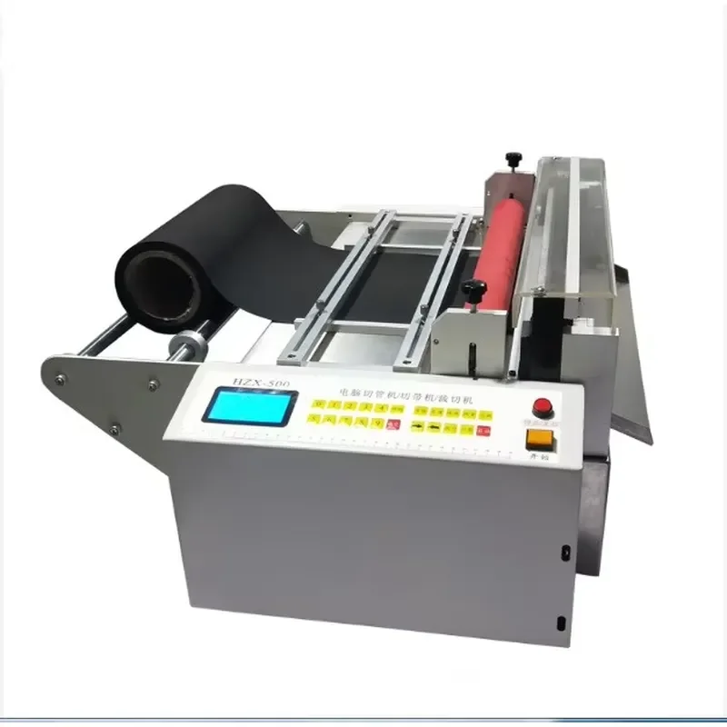 850W automatic coil slicer 34m/min microcomputer controlled coil slicer, suitable for PE film, paper and fabric