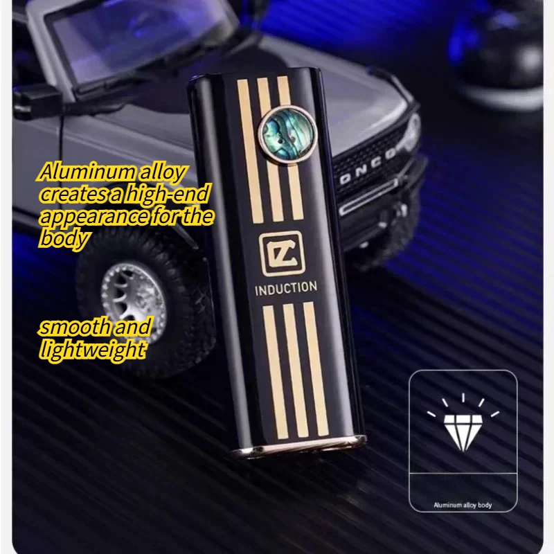 

Cat Eye Home Multi Functional Open Flame Lighter Compact Portable Silent Design Men's Fashion Cigarette Lighter Accessories