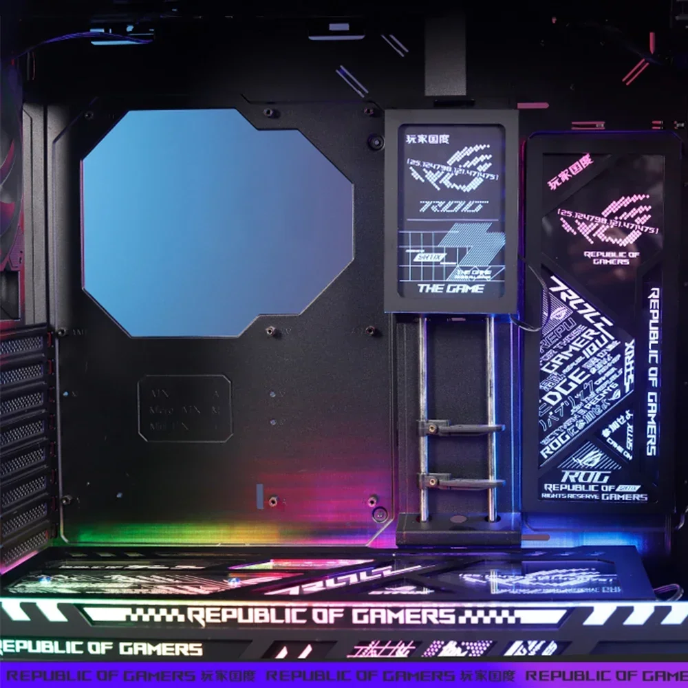 ROG Strix Helios Decorative Light Plate Laser Engraving Case Panel ...