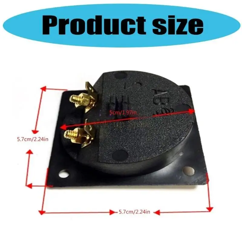 

Q5WA Crystals Coppers Banana Socket Speaker Terminals Speaker Connection Box Speaker Access