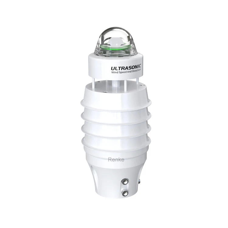 Renke 7 in 1 Ultrasonic Weather Station with Wind Speed/ Direction/Temp/RH/Pressure/noise/sunlight