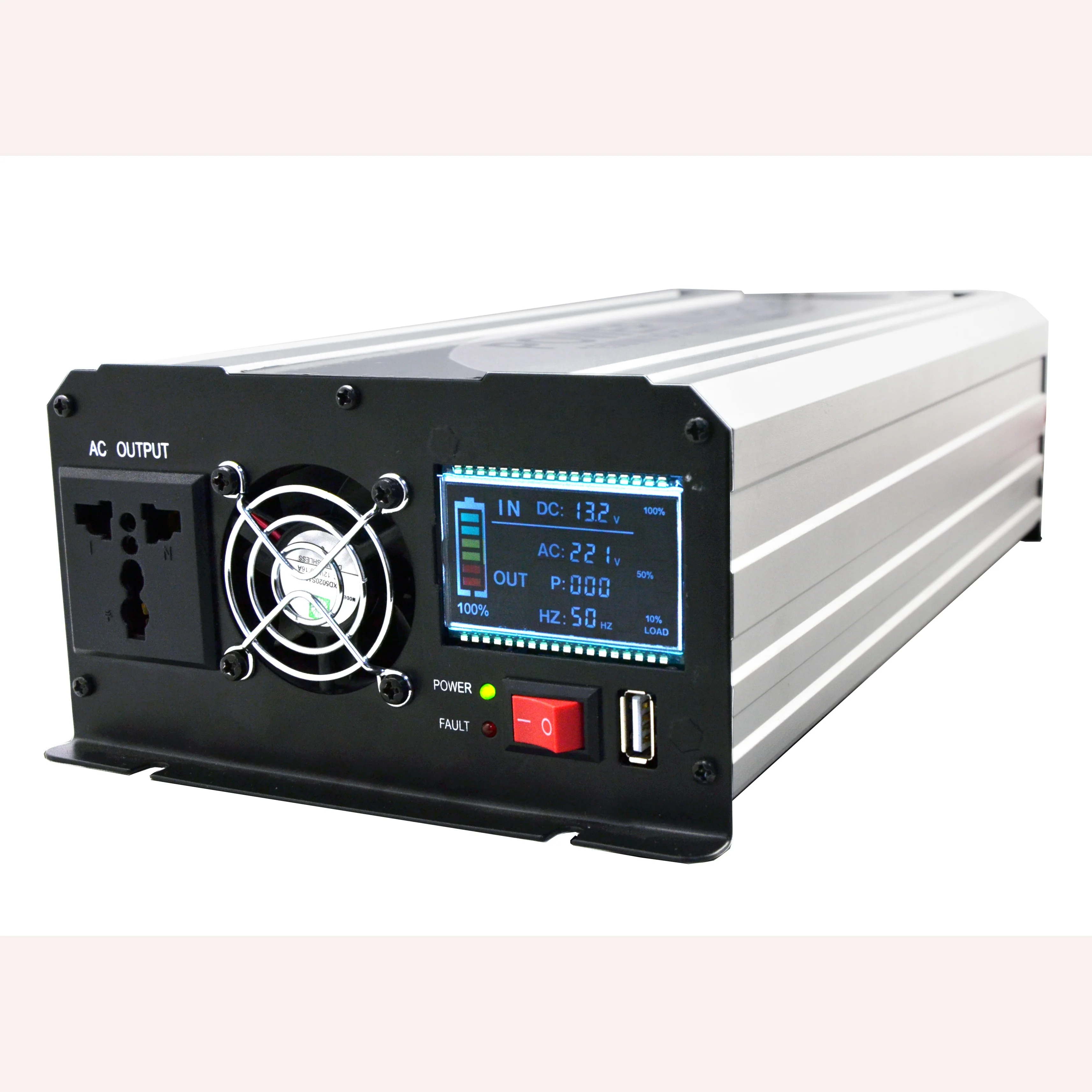 Pure Sine Inverter Intelligent Designed 1.5kw Home Solar  For   Power System