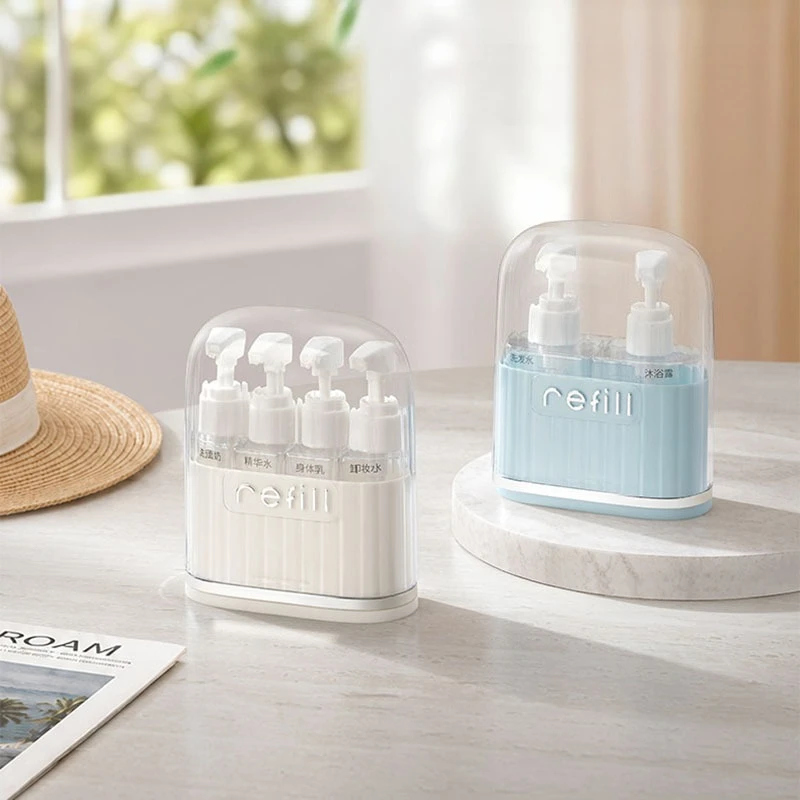 Travel Cosmetic Bottle 40ml - Portable Leakproof Dispenser - for Toiletry Shampoo Lotion - Travel Size Airplane Container Set