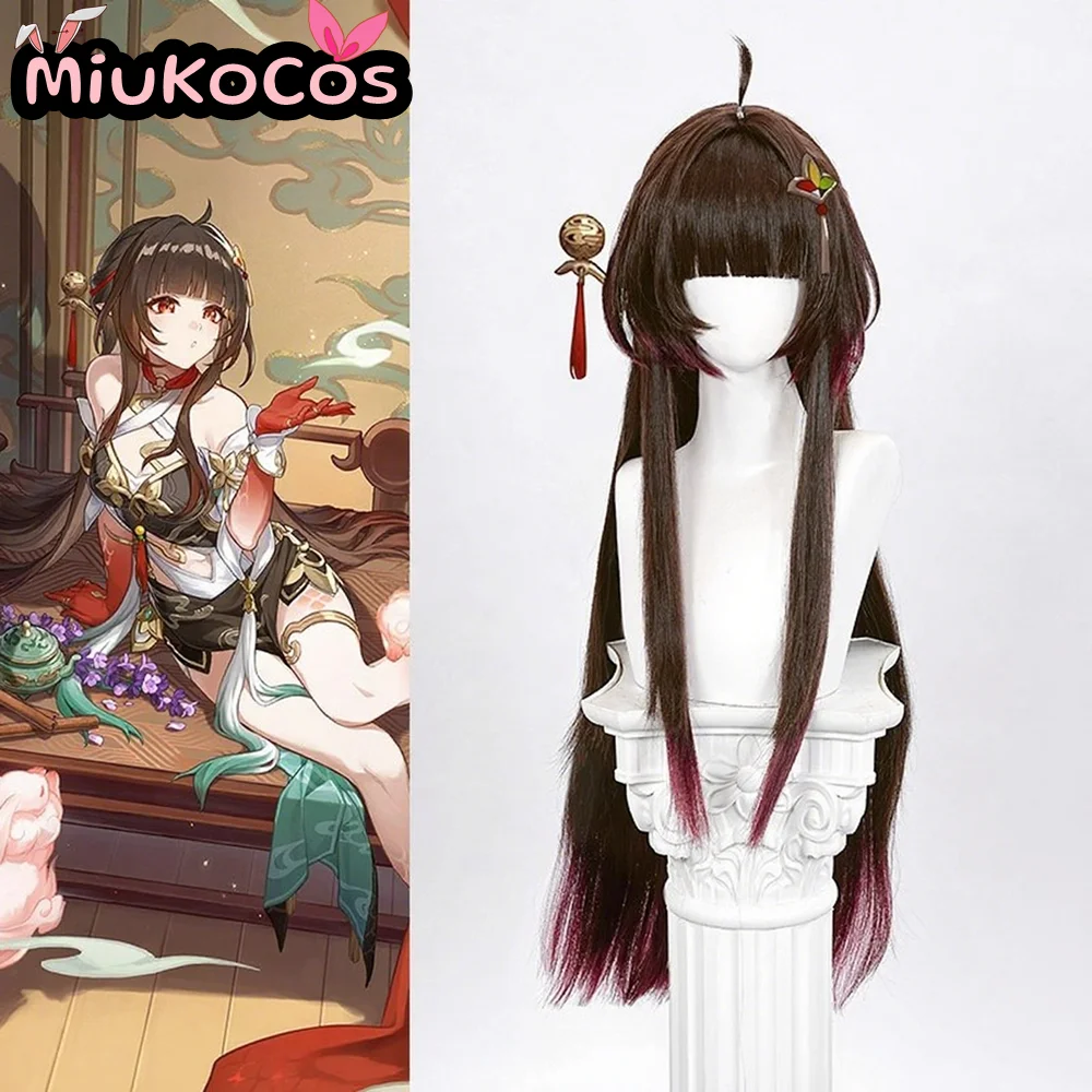 

В НАЛИЧИИ Парик для косплея Lingsha MiukoCosplay Game Honkai: Star Rail Косплей