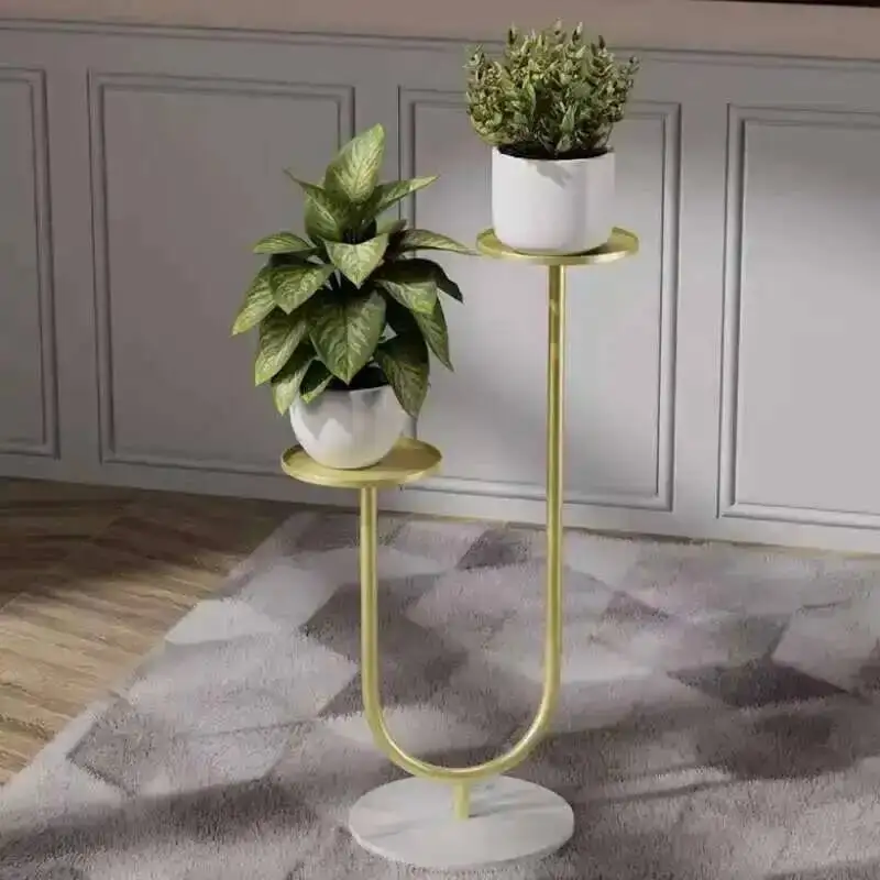 

Shelf Unique Flower Modern Designer Minimalist Aesthetics Plant Display Shelf Wedding Decoration Designer Muebles Home Furniture
