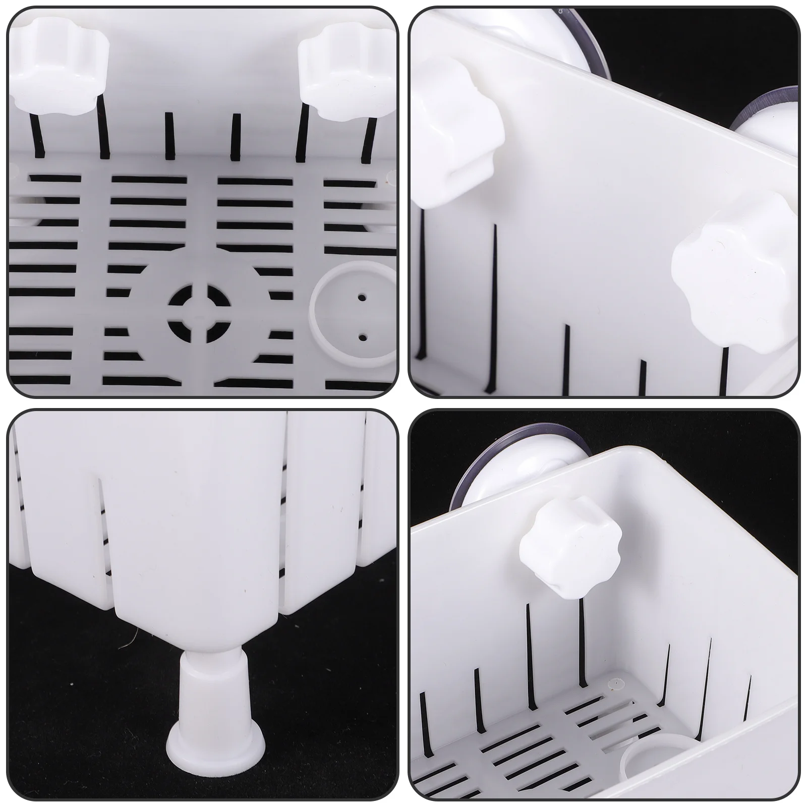 

1Set Aquarium Breeding Box for Fish Tortoise Shrimp Isolation Safe Plastic Nursery with Suction Cup Reptile Hatching Tank