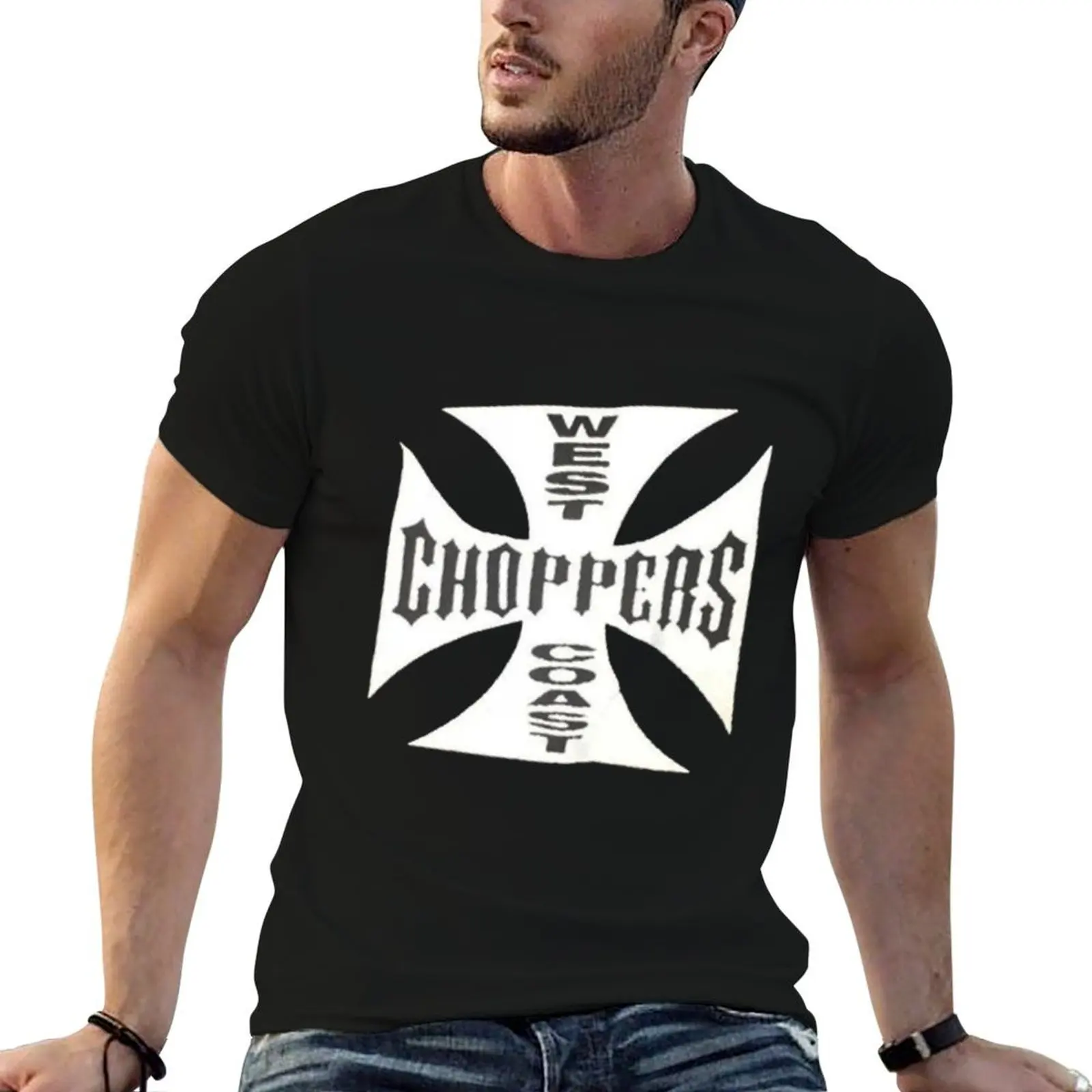 

West coast choppers men t shirt different sizes WCC chopper builder T-Shirt t shirts for man pack white T-Shirt