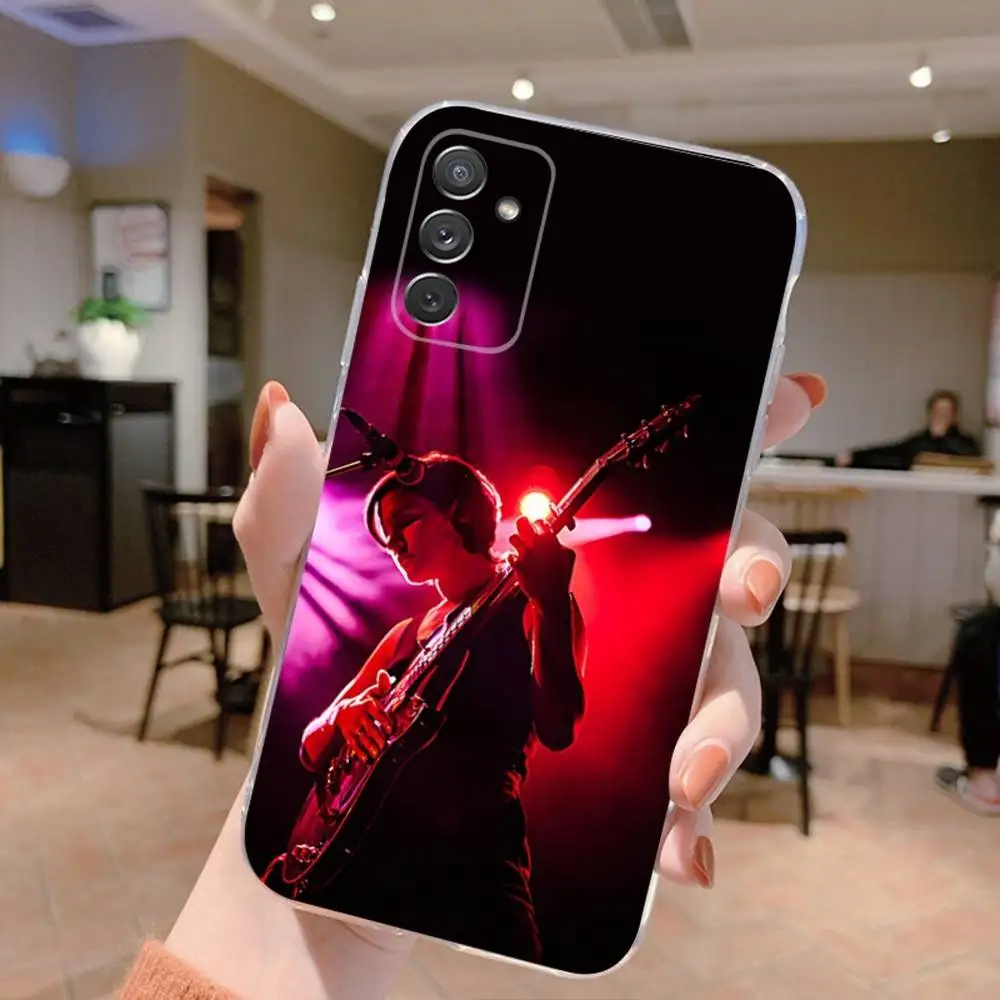 Coque de téléphone à demi-retour musical pour Samsung S 23,22,10,9,8 A 71,52,51,30,21S,12 PIus,E,Lite Note20, Ultra transparente et souple