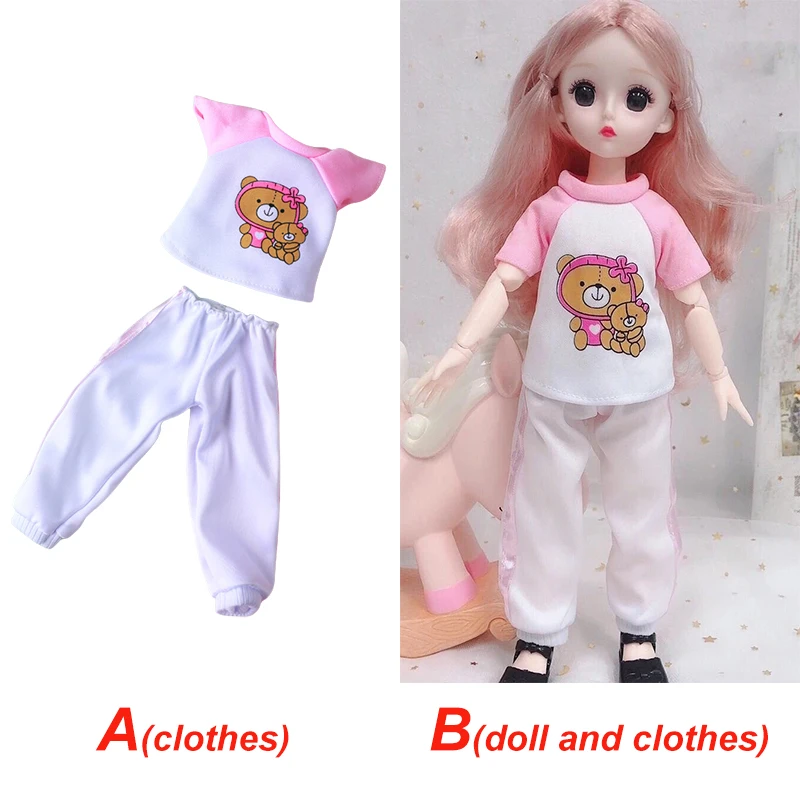 Modische Mädchen 30cm Puppe 1/6 bjd Puppe komplettes Set oder Kleidung Set Kinder-und Mädchens pielzeug Geschenk