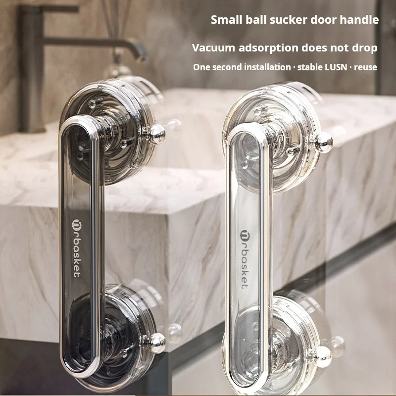 

Suction Cup Door Handle Bathroom Shower Door Glass Door Refrigerator Handle Cabinet Pull Toilet Seat Cover Suction Cup Grip