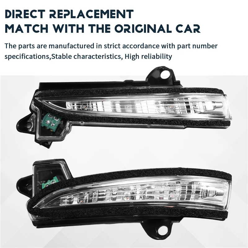 ไฟเลี้ยวกระจกมองข้าง สำหรับรถฟอร์ด มอนเดโอ ฟิวชั่น ปี 2013 ถึง 2020 รุ่นอเมริกา