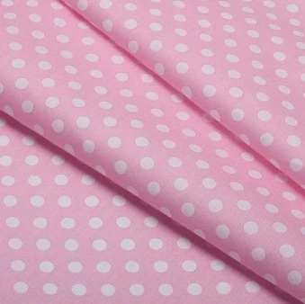 Modern Korean Style Minimalist Pink Polka Dot Curtains 1pc Fresh Rural Style Red Background White Polka Dot Living Room Curtains
