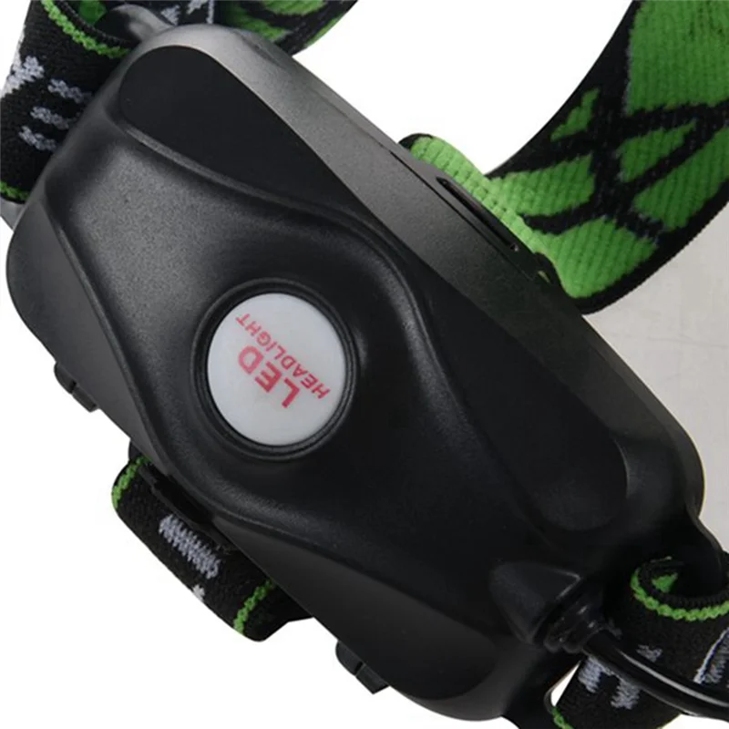 Lampada da testa meccanica dimmerabile A26I-LED T6 Lampada da pesca all'aperto con illuminazione ricaricabile a luce forte